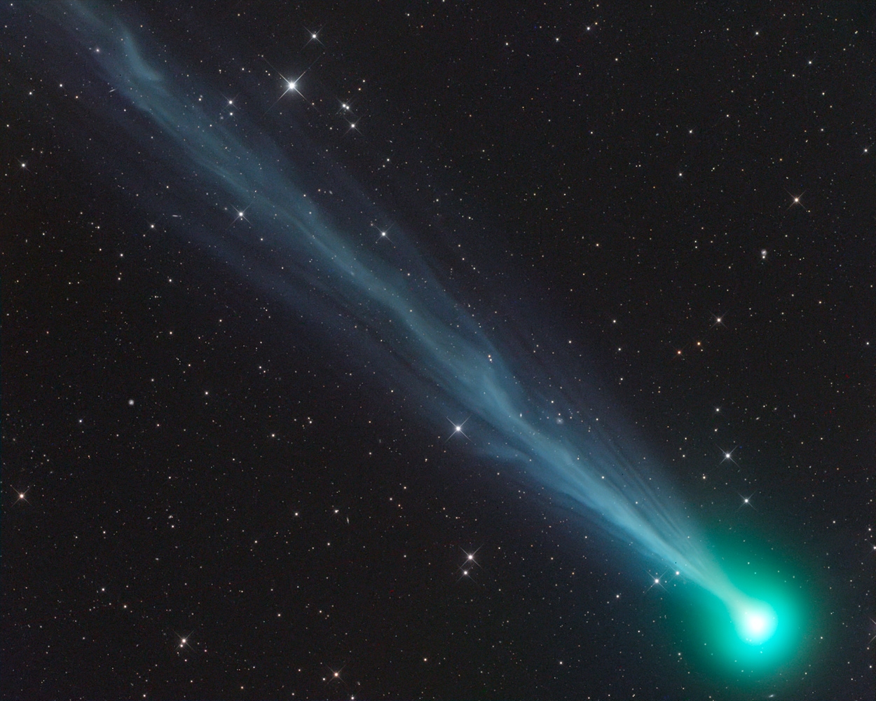 El cometa C/2020 F8 SWAN, foto de Gerald Rhemann. 