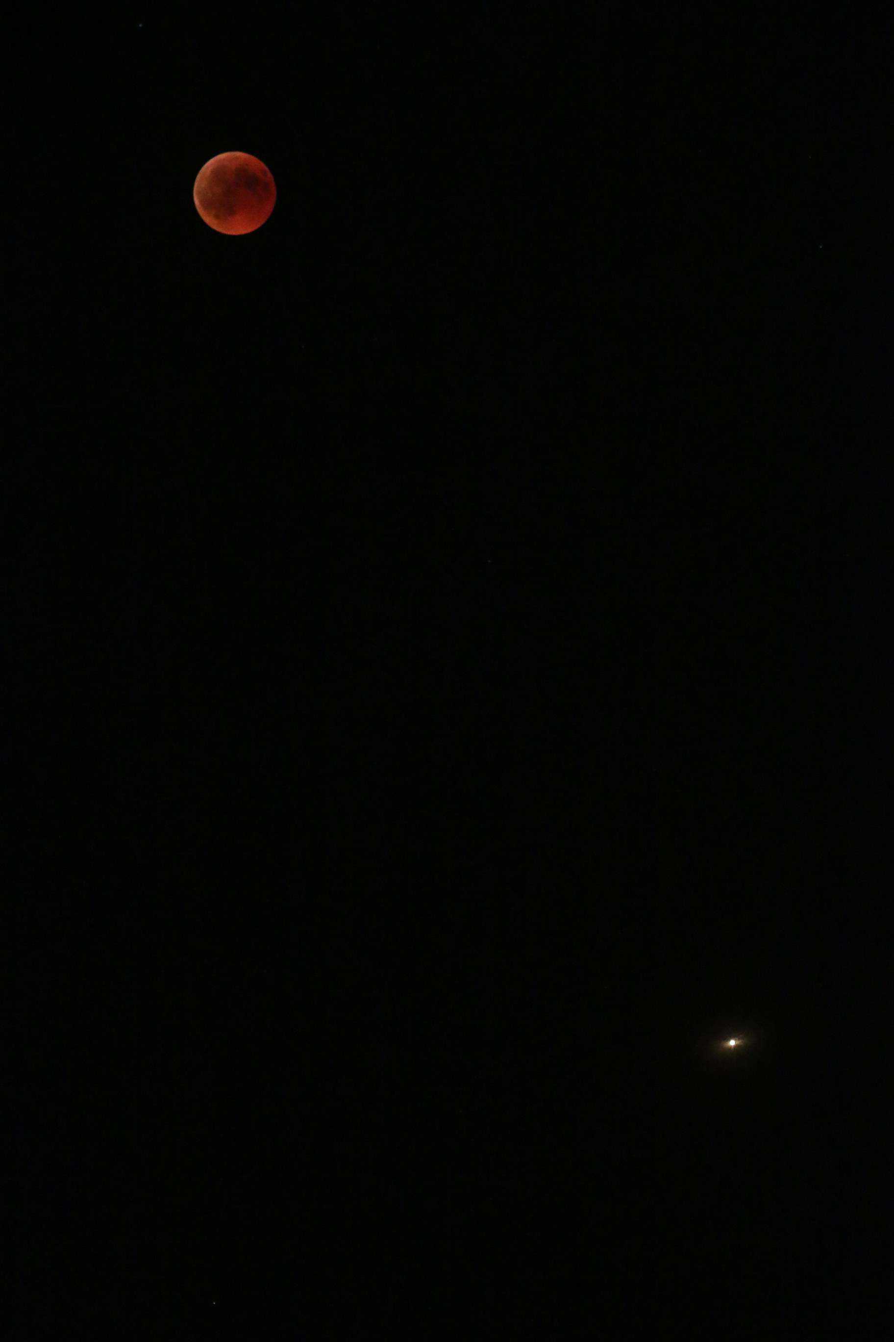 Eclipsi i Mart, foto de Marc Bayé