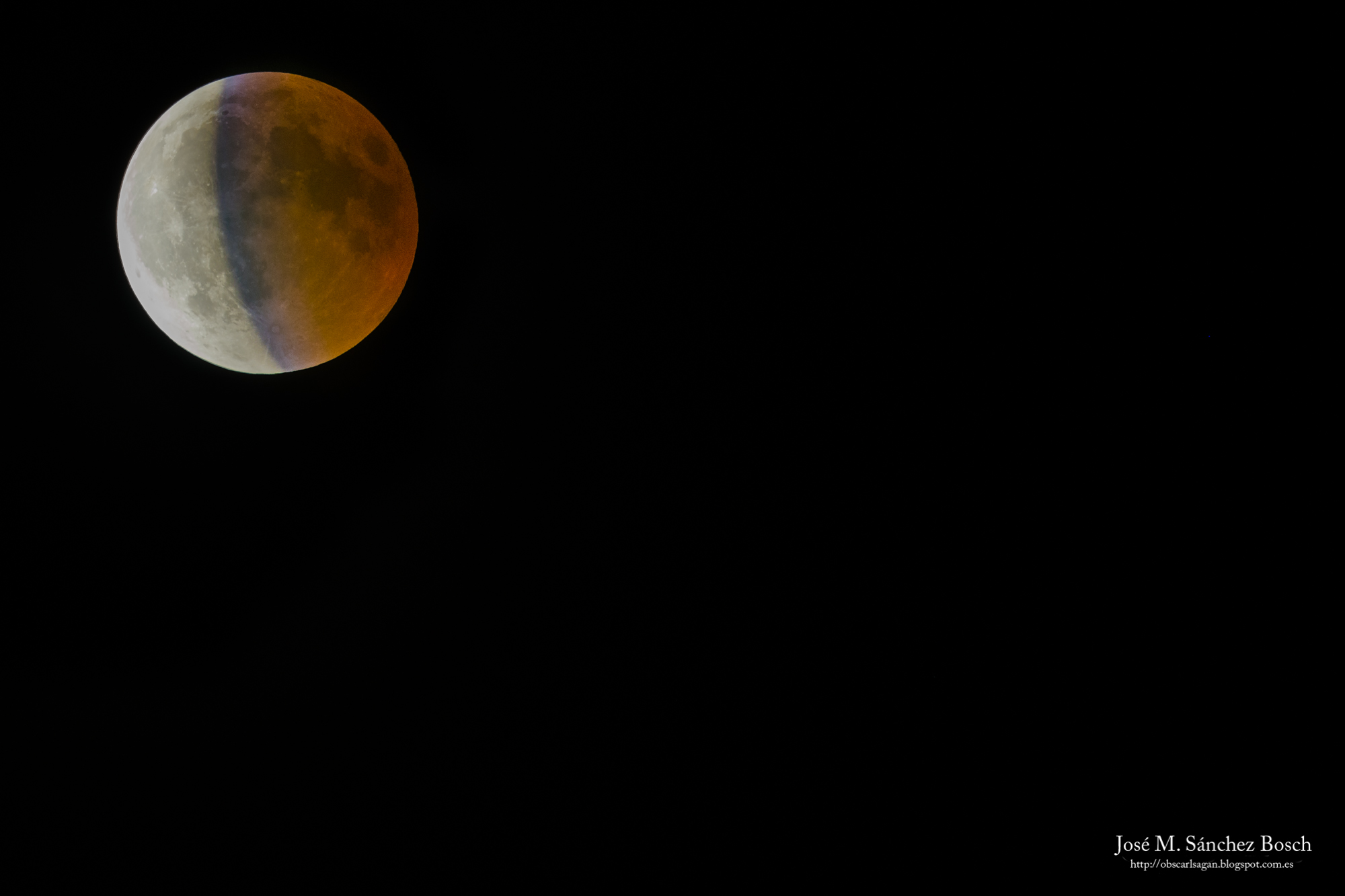 Eclipsi, foto de José Manuel Sánchez Bosch