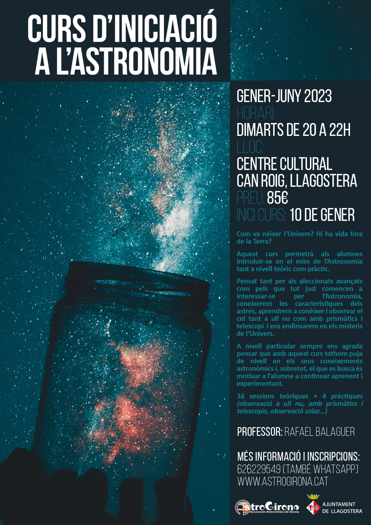 Cursos d'Astronomia i Paleoantropologia