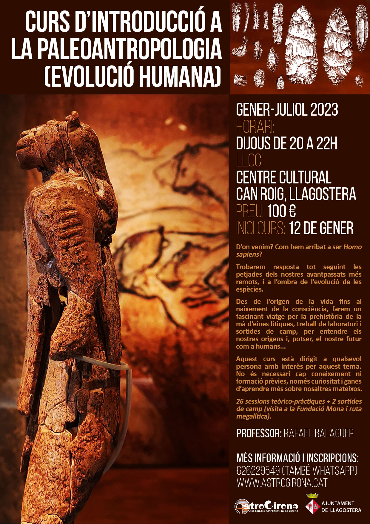 Cursos d'Astronomia i Paleoantropologia