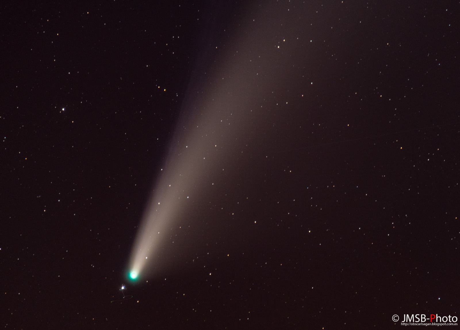 Cometa Neowise, juliol de 2020
