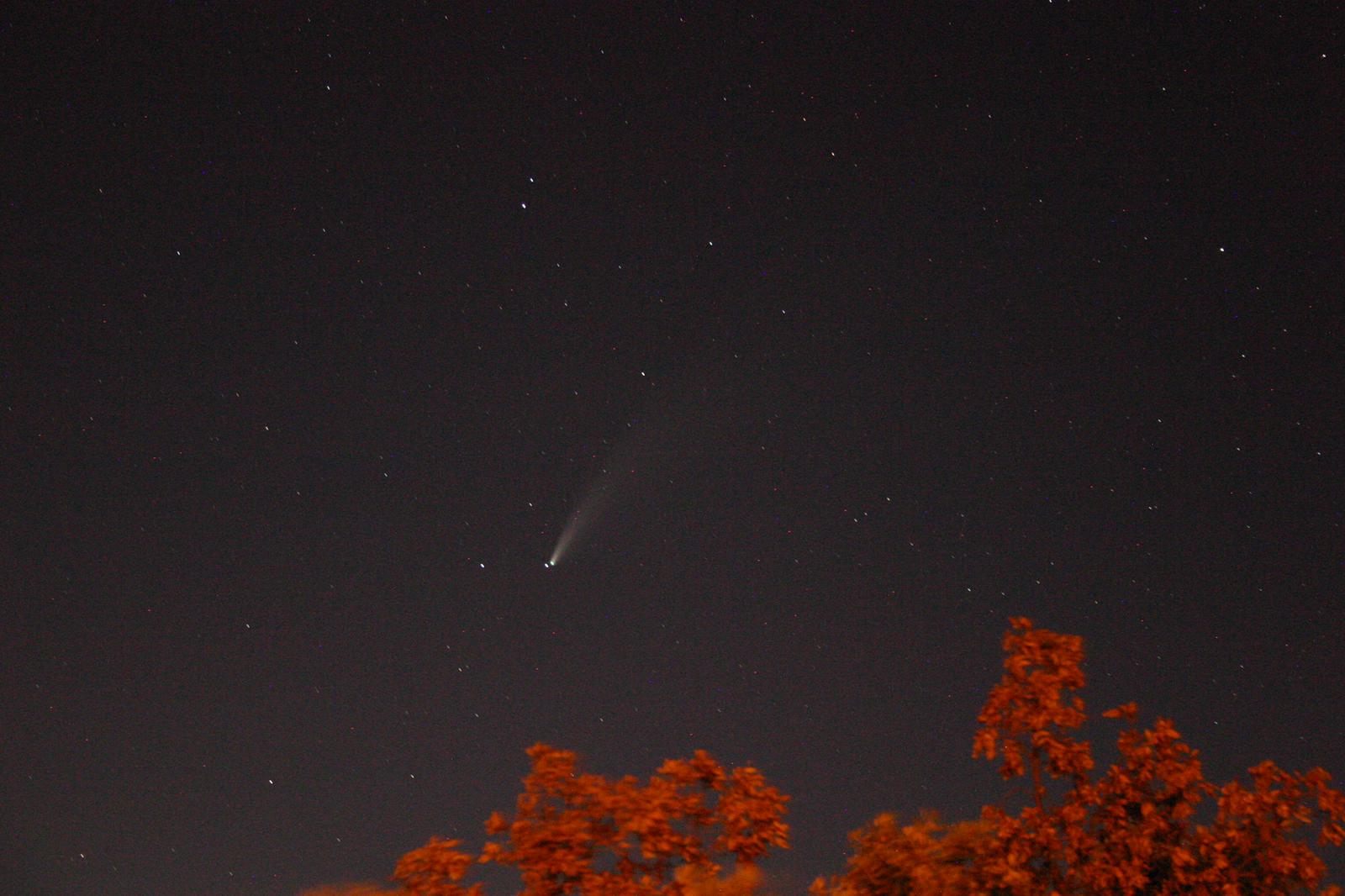 Cometa Neowise, juliol de 2020