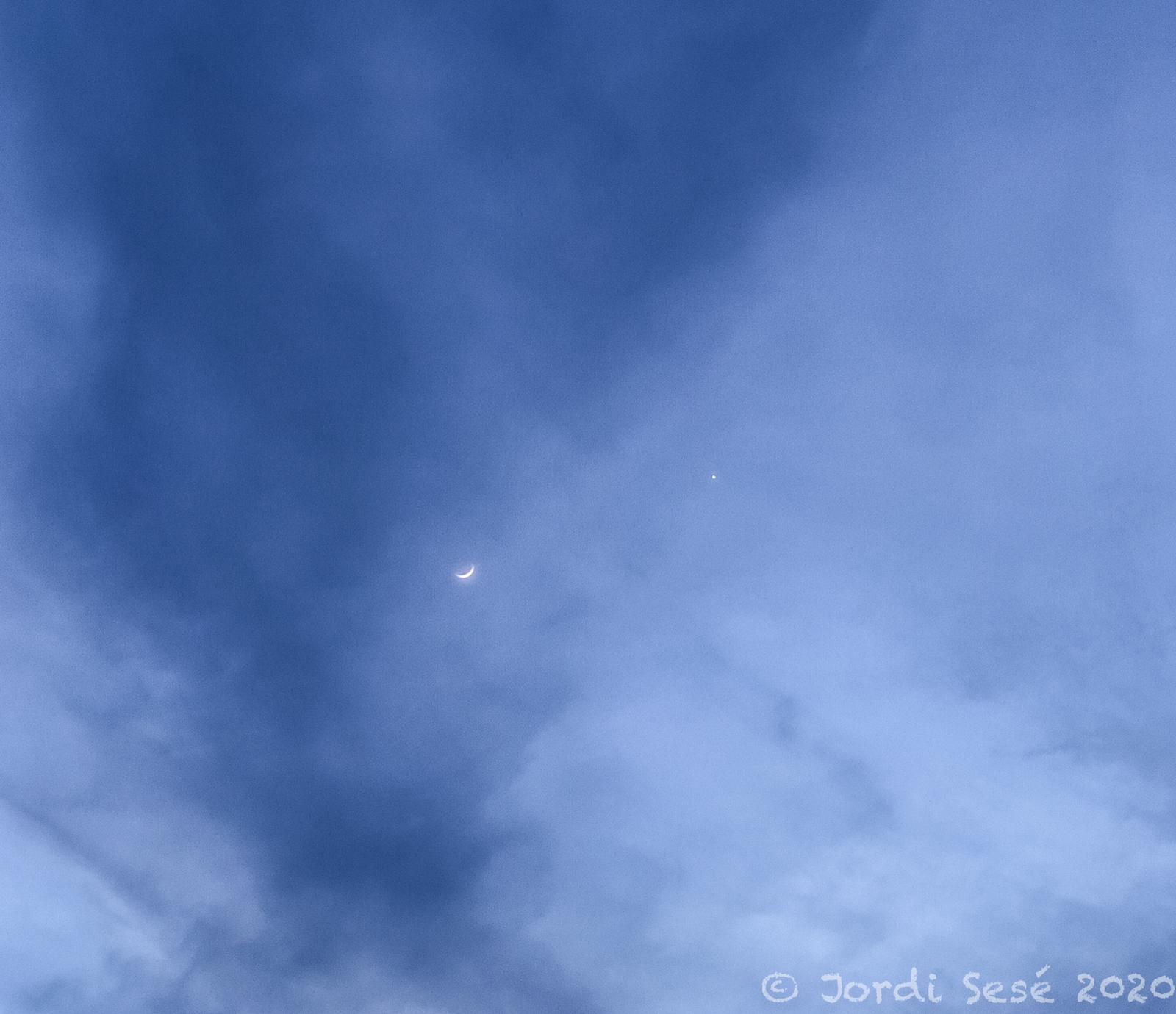 Venus i la Lluna