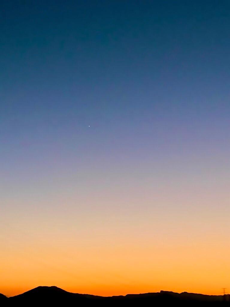 Venus i posta de Sol