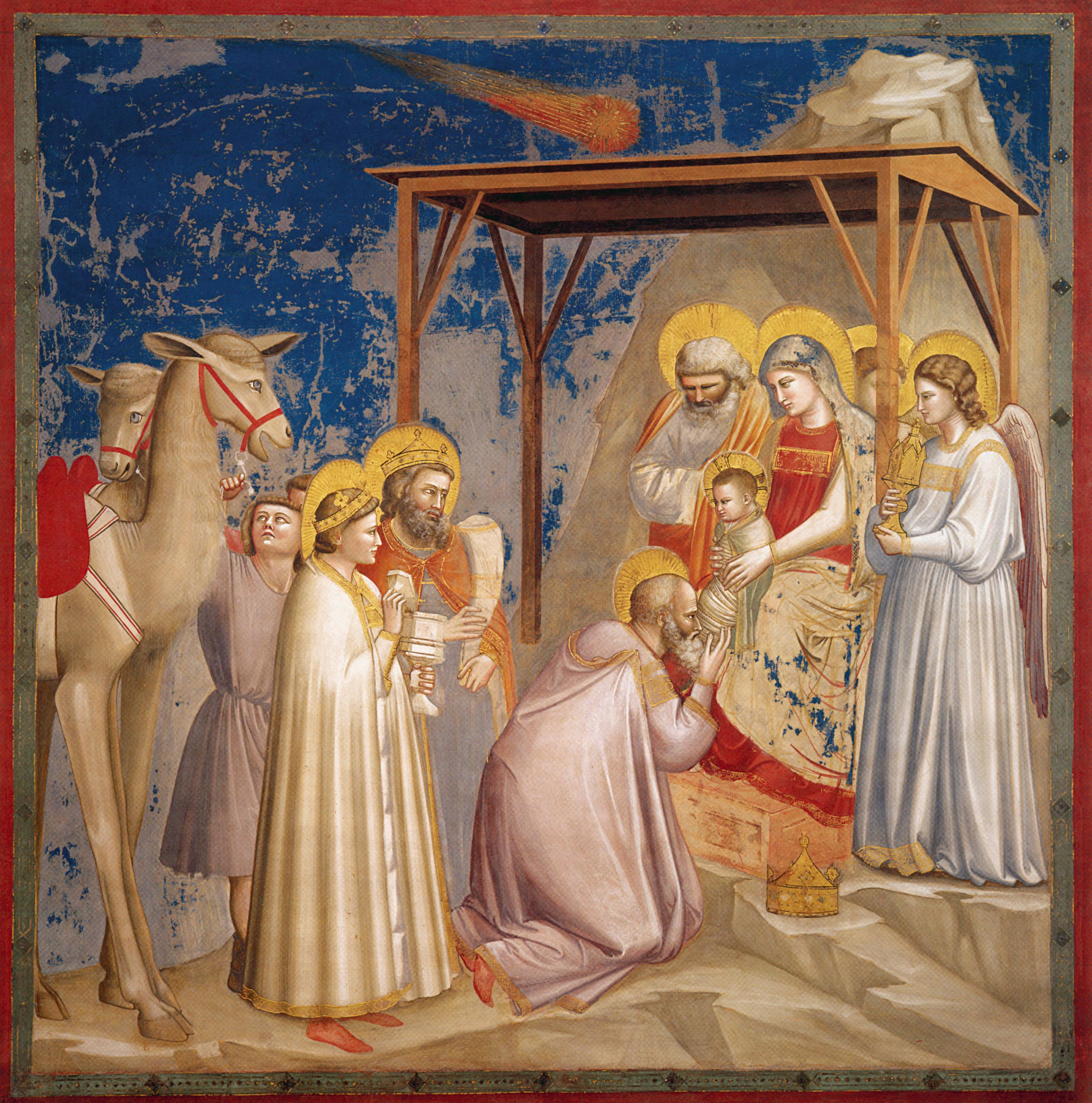 Adoració dels Mags, de Giotto