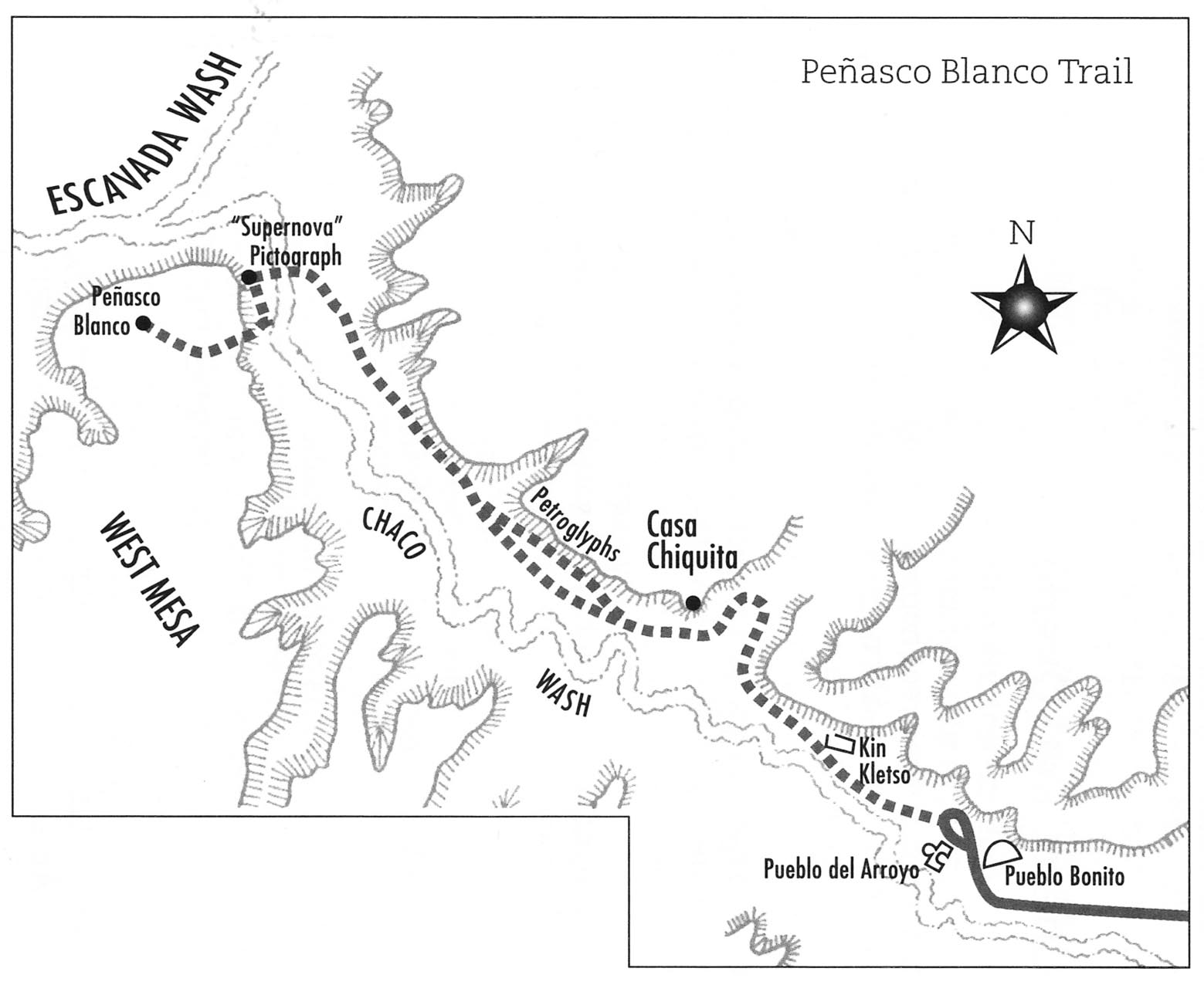 Art rupestre a Chaco Canyon