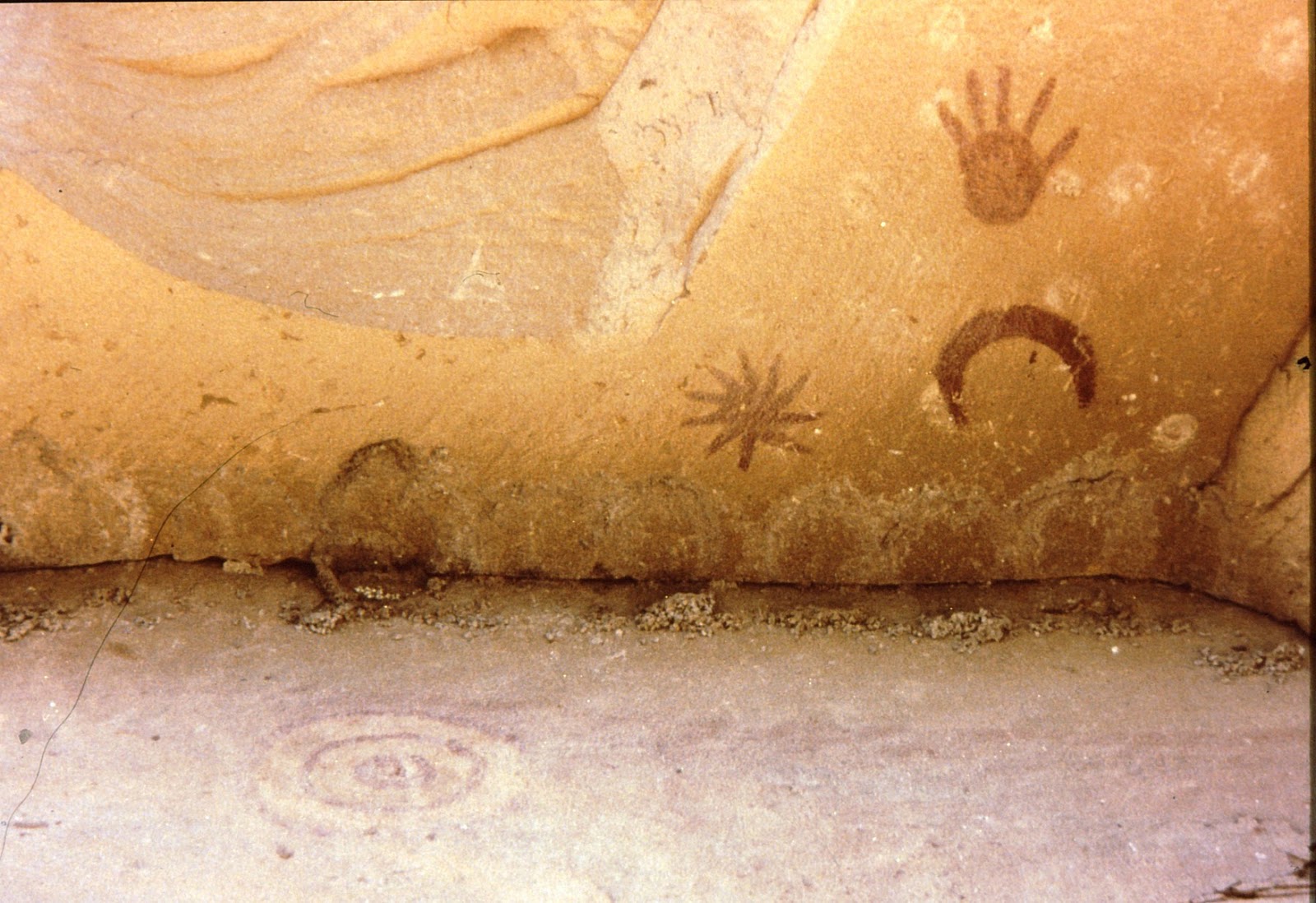 Art rupestre a Chaco Canyon