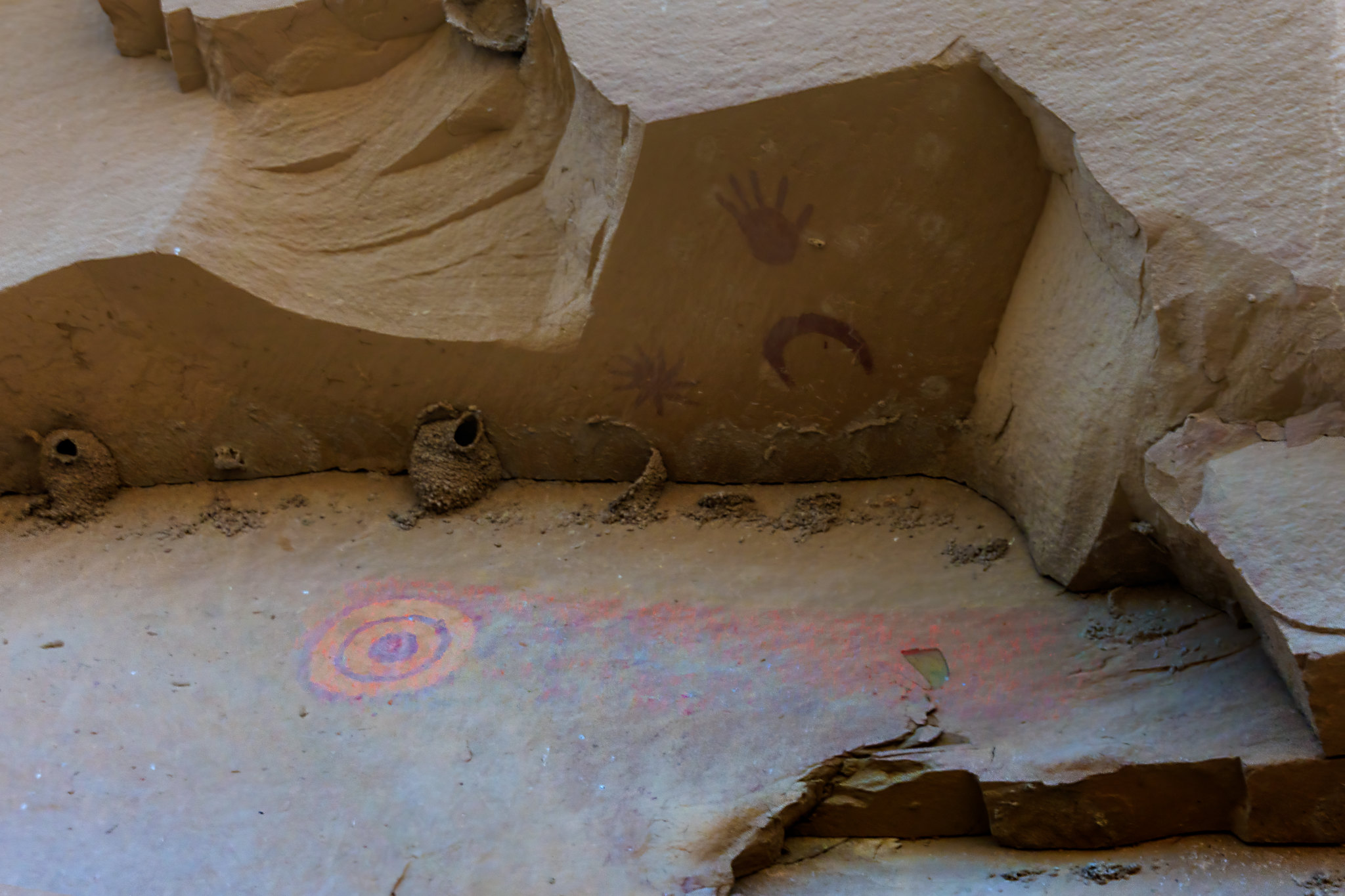 Art rupestre a Chaco Canyon