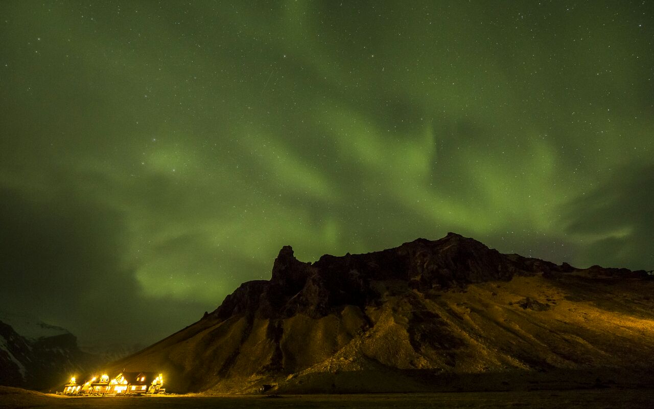 Aurora a Islàndia