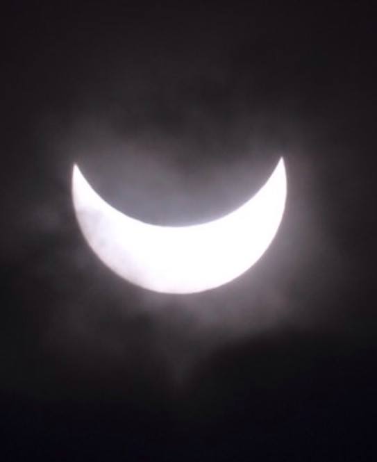 Eclipsi parcial a Gualba