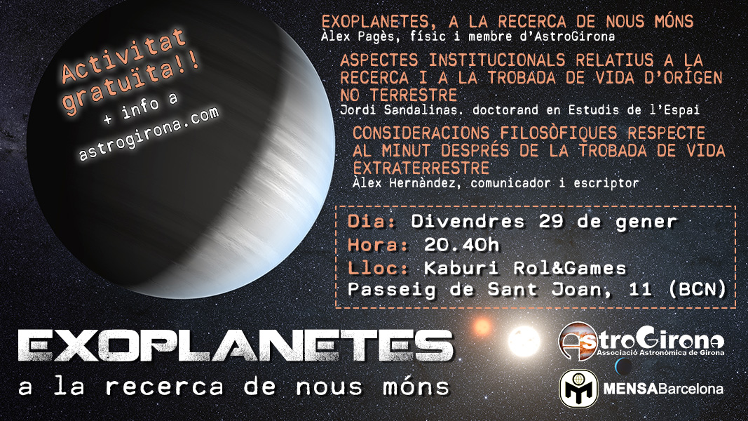 Exoplanetes a Barcelona