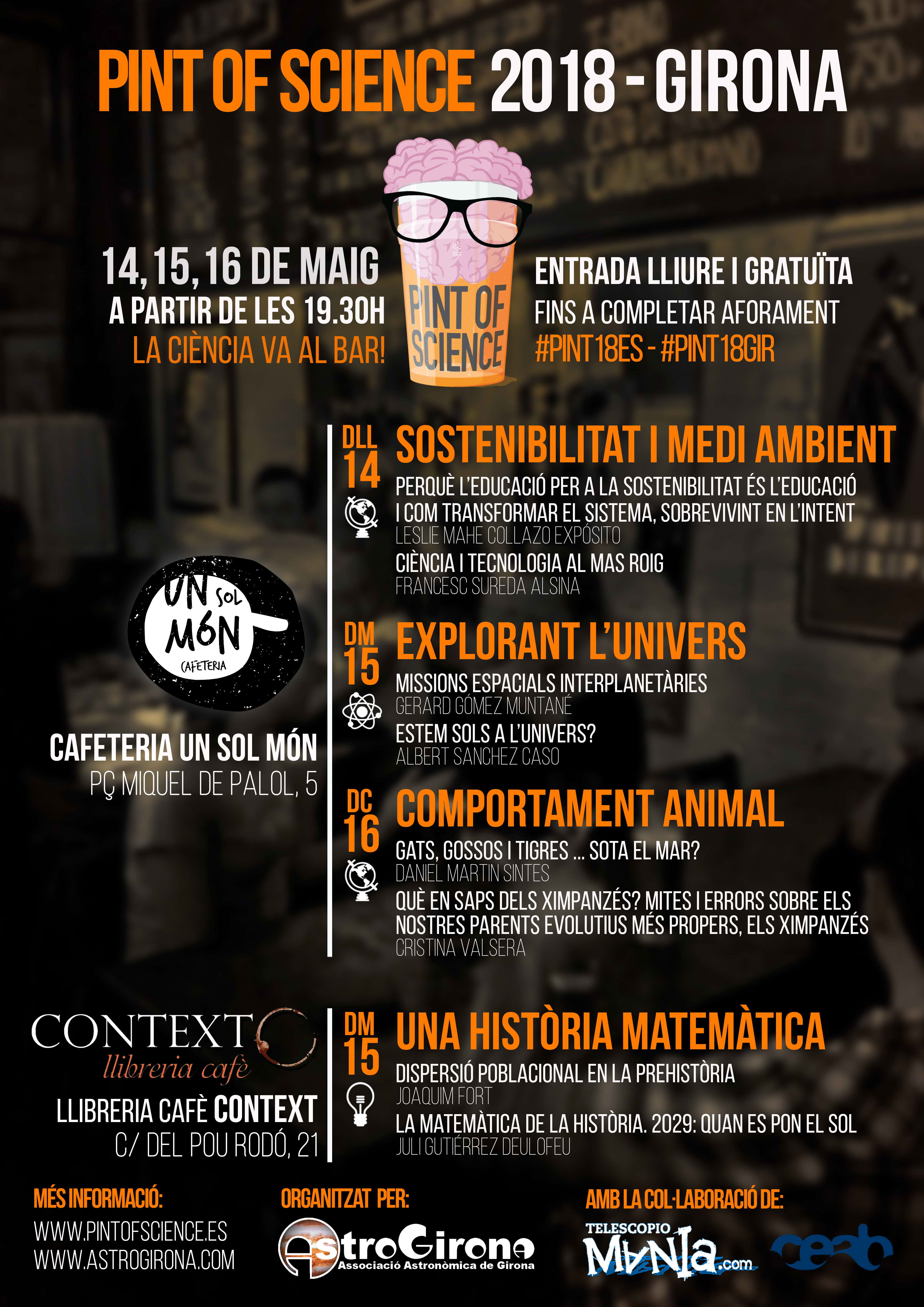Pint Of Science Girona 2018